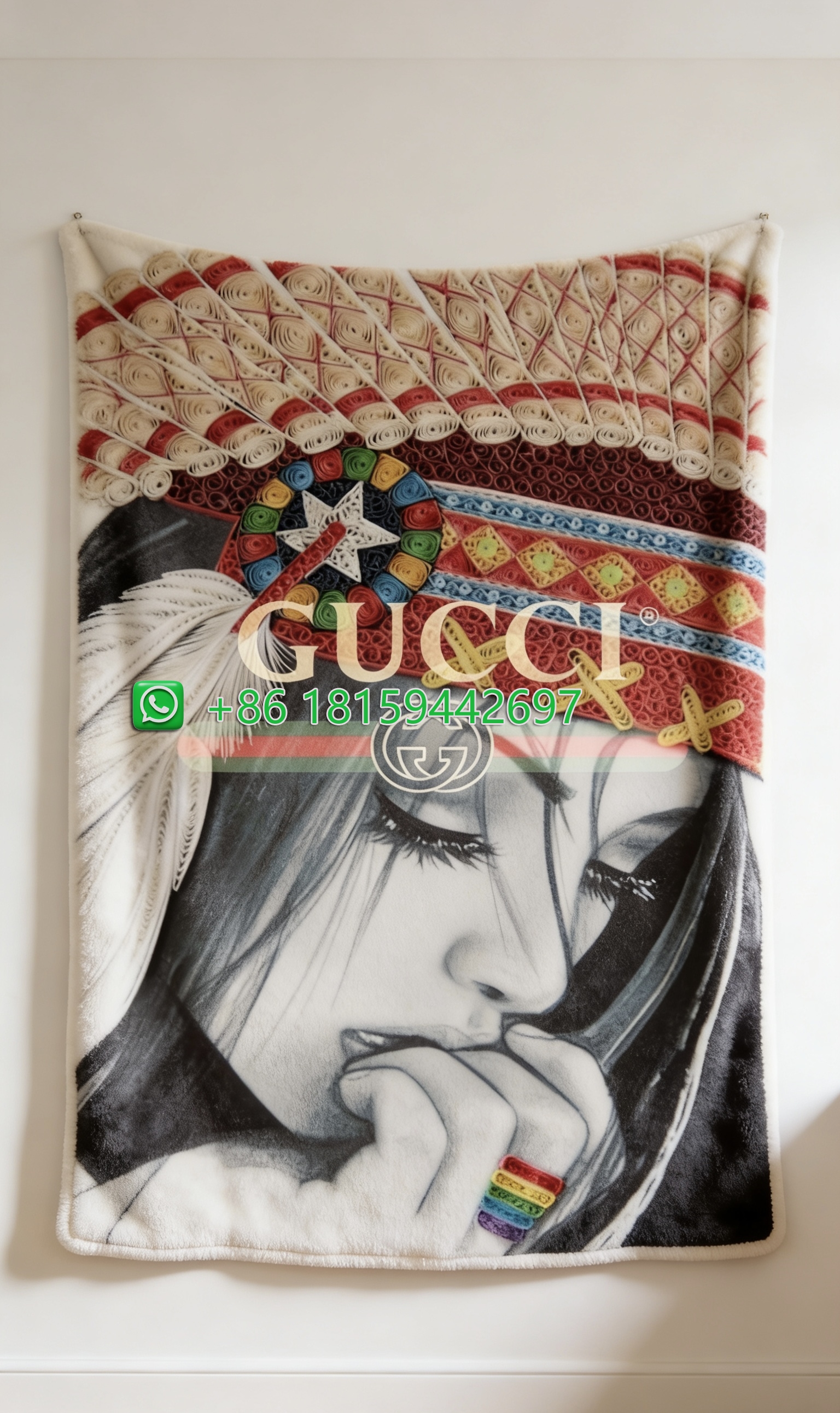 Gucci Throw Blankets
